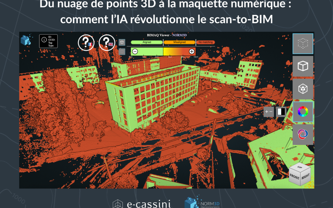 Du nuage de points 3D à la maquette numérique : comment l’IA révolutionne le scan-to-BIM